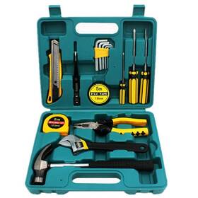 Shiratori 613635099983 Tool Set General Household Hand Kit With Plastic Toolbox Storage Case