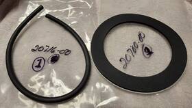 2071600 Shop-vac 2070000 1 Each Upper And Lower Gasket Set For 610b - Nos
