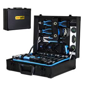 Siavonce 744759306777 Combined Maintenance Tool Suitcase-247 Pieces Of Basic Home Set