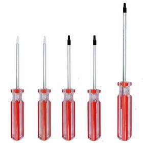 Sikami 697478918021 Screw Triangle Head Magnetic Screwdrivers Set 5 Sizes 1.4mm 1.8mm 2.0mm 2.3mm 2