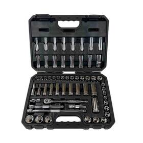 Sb59se Silver Eagle By Matco Tools 1/2 Inch Drive 59-piece Chrome Master Socket Set