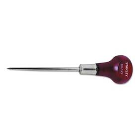 69122 Sim Supply Blocked Brand Wood Handle Scratch Awl 6 In Oal 3-3/8 Shank Hardwood Products