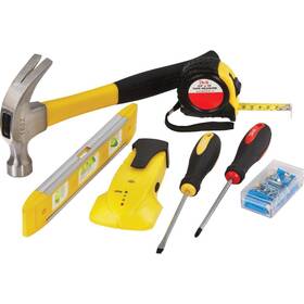 Sim Supply Inc. 009326332963 Do It Home Tool Set With Hanging Hardware 7-piece 13.5 Inc