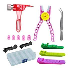 Bbts-012 Sioytoer Building Blocks Tool Kit - Brick Separator Mini Set Multi Pink