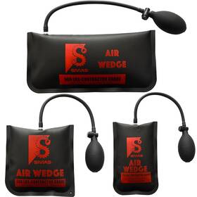 Dwedge123 Sivias 658361849556 Air Wedge Bag 3-size Contractor-grade Alignment Pump Shim Leveling Tool 500lb