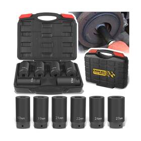 Pt6jt-us-1 Sixcow 6 Pack 1/2ftft Drive Crank Bolt Socket Set - 17mm 19mm 21mm 22mm ... Fast Ship