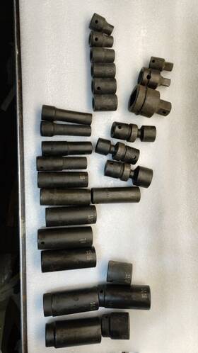 34263 Sk Hand Tools 1/2 Inch Dr Impact Deep 6pt 13mm Socket