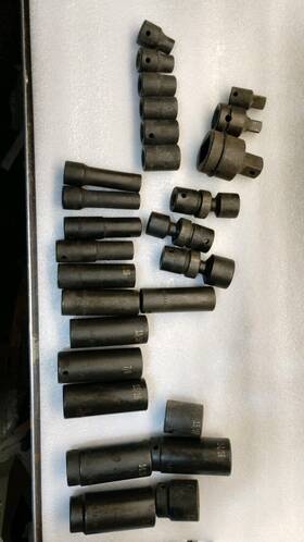 34330 Sk Hand Tools 15/16 Inch Swivel Impact Socket 1/2 Dr