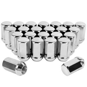 M14x1.5 Skcoauto Sk-n010 Set Of 24 Lug Nuts Compatible With Silverado Tahoe Suburban Sur