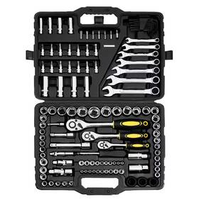 Skyshalo 445039622688 121-piece Mechanics Tool Set 1/4 Inch 3/8 1/2 Drive Sockets Sae Metric M