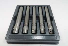 205esspkplg3 Snap-on Tools 5pc 3/8 Inch Drive Essential Spark Plug Socket Set 0857