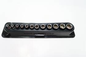 212fsmsy-i Snap On Snap-on 6-point Metric Flank 3/8 Inch Drive Semi-deep 12pc Socket Set
