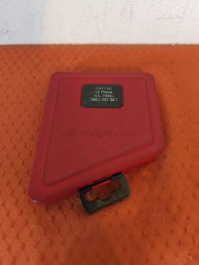 Db113b Snap-on 12pc H.s. Steel Drill Bit Set In Case