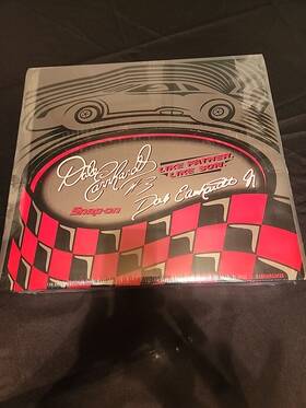 Earnwrcar2x Snap-on Tools Dale Earnhardt Sr/jr Like Father-like Son Wrench &cars New Sealed
