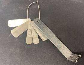 Fb308b Snap-on Step Feeler Gauge Set And Holder