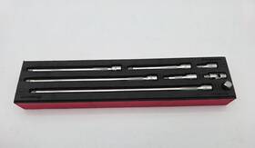 Snap-on Fm108ex01b Snap-on 8pc 1/4 Inch Drive Extension Set With Custom Foam Tray Organizer