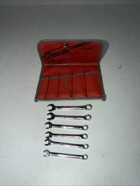 Oxim707 Snap-on 6pc 6-point Metric Midget Combination Wrench Set 5-9mm W 5.5