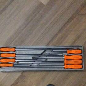 Sddp162 Snap-on Sddp81 6 Piece Orange Pick Tool Set With Box Sddp82 Sddp122