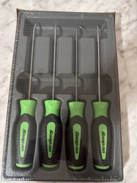 Sglasa604bg Snap-on 4 Pc Soft Grip Pick Set
