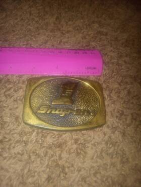 Spp-557 Snap-on Number One Belt Buckle Made In Usa