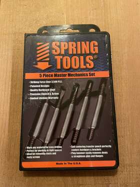 Spring Tools 761751000694 50x08 5-piece Master Mechanics Set
