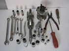 Sr-906 Mixed Lot Of Tools Wrenchs Sockets Hone Vw Trans Plug