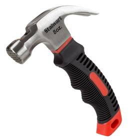 730035qrh Stalwart 8oz Mini Claw Hammer Fiberglass With Comfort Grip Handle Tool For Home Repair