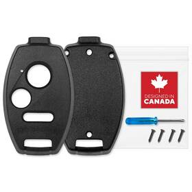 Saphon3bsh Standardautopart Key Fob Shell For Honda Civic Accord Crv More No Cutting Required C