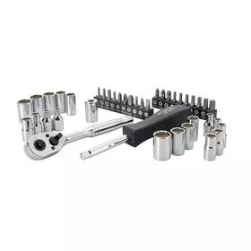 Stanley 313037596553 1 4 In Drive Sae Metric Mechanics Tool Set 41 Piece With Case