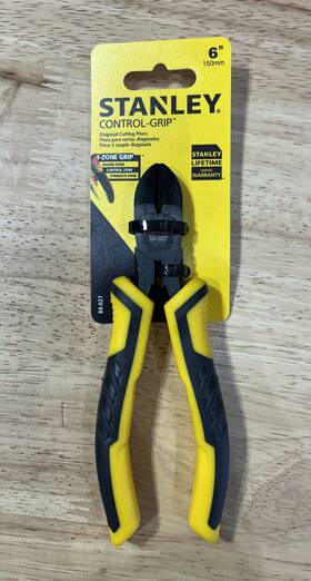 84-027 Stanley 6-inch Diagonal Pliers