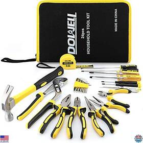 B0734qdj48 Stanley 24-piece Homeowner Tool Set With Portable Bag Hand Tools For Home Repair