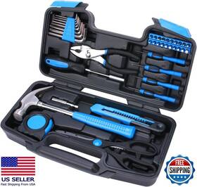 B073trfb7b Stanley 40-piece All-purpose Tool Kit For Home Garage Office And Dorm Use