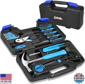 B084tpx6v1 Stanley 39-piece Household Tool Set With Storage Case For Home Garage Office Use