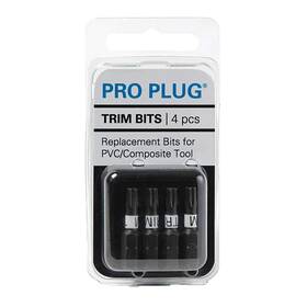 Starborn Industries 099385120038 Plug Tool For Pvc And Composite Bits - 4 Pack Trim