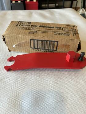 Stc21845 Steck Manufacturing By Milton 21845 E-z Store Door Alignment Tool New Open Box