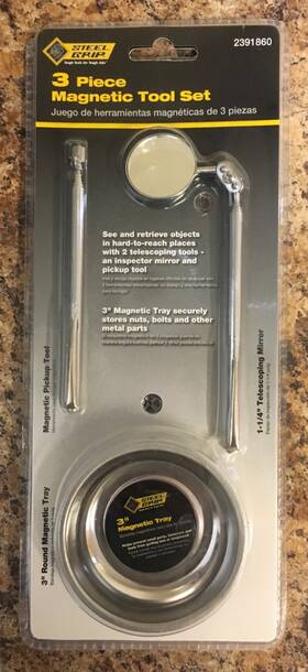 2391860 Steel Grip Dr67849 Magnetic Tool Set 3 Pc