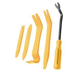 Strendier 633085625396 Car Trim Removal Tool Kit 5 Pcs Auto Clip Pry For Door Dash Das