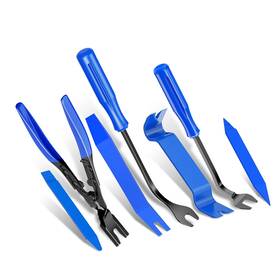 Amy-25-11 Strendier Aleric 7 Pieces Auto Trim Removal Tool Kit With Plastic Pry And Fastener