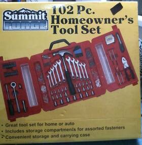 398217 Summit Forge 31892 102 Pc. Homeowners Tool Set Fs