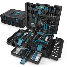 54715 Sundpey 379-pcs Home Tool Kit - Portable Complete Household And Auto Repair Set
