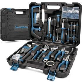 Sundpey 600821061688 Home Tool Kit 148-pcs - Household Basic Portable Hand Repair Set