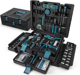 Plus-379-b Sundpey 379pc Herramientas Set Caja Para De Carro Casa Craftsman Mecanica Llave Ingl New