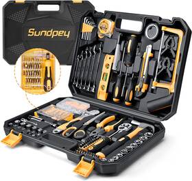 Ustk257-y Sundpey Household Tool Kit 257-pcs - Home Auto Repair Set General Hand Mechanic Too