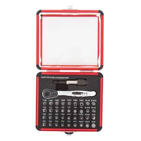 9726 Sunex Tools 031112515335 Mini Ratchet And Bit Set 1/8-inch - 1/4-inch S2 Bits 5/64-inch