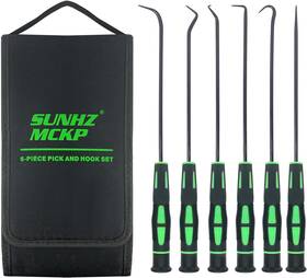 Sml17 Sunhz Mckp Pick And Hook Set 6 Piece Precision Tool With Case Automot