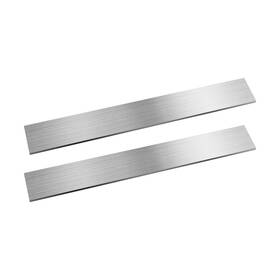 Sunkoo 40steelsunkoo2411-us 304 Stainless Steel Flat Bar 2pcs 5/32 Inch Thick 1 9/16 Wide 12 Long Brushed