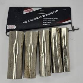 Superior Tool 017197037559 Company Tub And Shower Valve Socket Set 5-pc