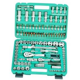 108-green Sutlumisi 108pcs 1/4 Inch &1/2 Socket Ratchet Wrench Set With Bit 72