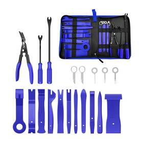 Suvnie-1461tr Suvnie 19pcs Trim Removal Tool Set Car Panel 12.6 9.45 1.97 Inches Blue