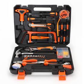 Swellishcolor 717225092535 82-piece Home Tool Kit Complete Set Of Essential Tools For Diy Repair And Ma Inch